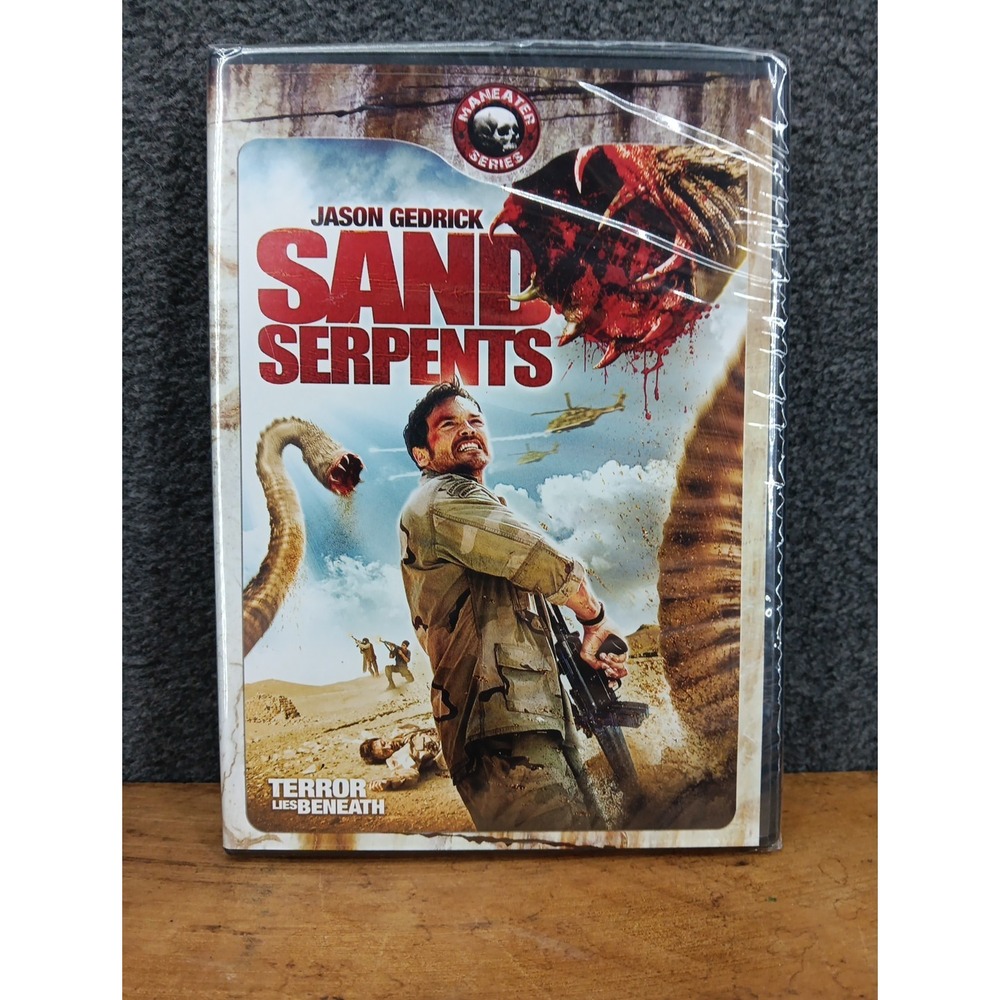 Sand Serpents:‎ Maneater Series Brand New Sealed  DVD Horror Movie Terror